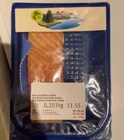 Mängden socker i Filet de saumon