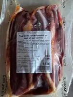 Mängden socker i Magret de canard mariné au miel et épices