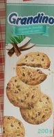 Mängden socker i Grandino Pépites de Chocolat & Noix de Coco