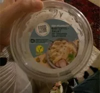 Mängden socker i Kartoffelsalat mit veganer Salatcreme