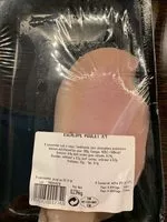 Mängden socker i escalope de poulet