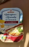 Mängden socker i Auberginen- Moussaka nach griechischer Art