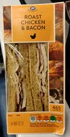 Mängden socker i Roast Chicken& Bacon Sandwich