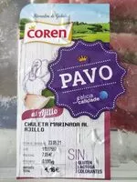 Mängden socker i Pavo de Chuleta Marinada al Ajillo