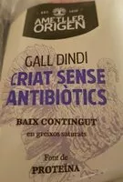 Mängden socker i Gall d'indi