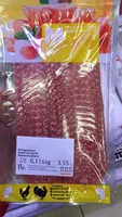 Mängden socker i Salami de volaille