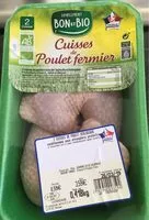 Mängden socker i Cuisses de poulet fermier