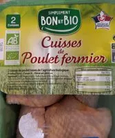 Mängden socker i Cuisses de poulet fermier
