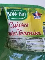 Mängden socker i Cuisse de poulet fermier