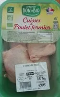Mängden socker i Cuisses de poulet fermier