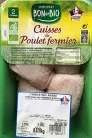 Mängden socker i Cuisses de poulet fermier