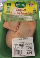 Mängden socker i Cuisse poulet fermier