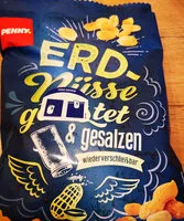 Mängden socker i Erdnüsse Geröstet & Gesalzen, Erdnuss