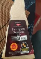Mängden socker i Parmigiano Reggiano dop