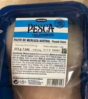 Mängden socker i Filete merluza austral