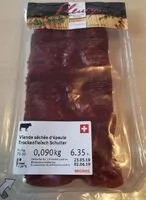 Mängden socker i Viande séchée d'épaule