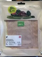 Mängden socker i Poitrine de poulet fumé