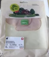 Mängden socker i Poitrine de poulet fumé