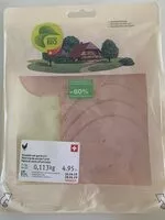 Mängden socker i Poitrine de poulet fumé