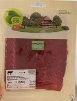 Mängden socker i Bio viande des grisons