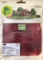 Mängden socker i Viande des Grisons