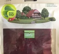 Mängden socker i Viande des Grisons Migros BIO