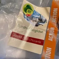 Mängden socker i Bündner Bergkäse