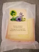 Mängden socker i Fromage de montagne des Grisons aux herbes des Alpes