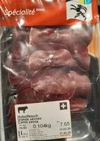 Mängden socker i Viande séchée