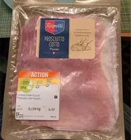 Mängden socker i Prosciutto cotto puccini