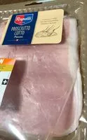 Mängden socker i prosciutto cotto