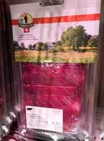 Mängden socker i Viande des Grisons