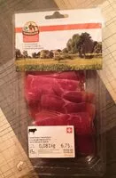 Mängden socker i Viande séchée extra fin