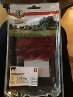 Mängden socker i Viande séchée extra-fin