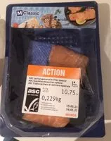 Mängden socker i asc suprême de saumon spécial