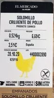 Mängden socker i Solomillo crujiente de pollo