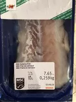 Mängden socker i MSC filet de cabillaud