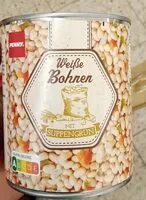Mängden socker i Weisse Bohnen / Eintopf