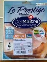 Mängden socker i Le Prestige nature Jambon