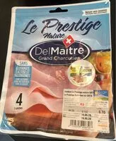 Mängden socker i Jambon nature sans couenne