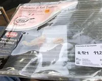 Mängden socker i Jambon san daniele