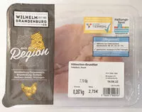 Mängden socker i Hähnchenbrustfilet, Teilstück