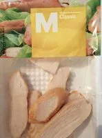 Mängden socker i Filets de poitrine de poulet, coupé