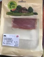 Mängden socker i Jambon cru du Valais IGP