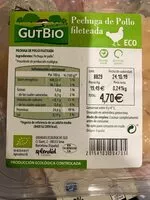 Mängden socker i Pechuga de pollo fileteada
