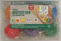 Mängden socker i 6 bunte Brotzeit-Eier