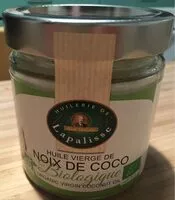 Mängden socker i Huile vierge de noix de coco