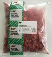 Mängden socker i Viande hachee de boeuf