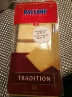 Mängden socker i RACCARD Raclette Suisse