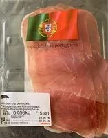 Mängden socker i Jambon cru portugais